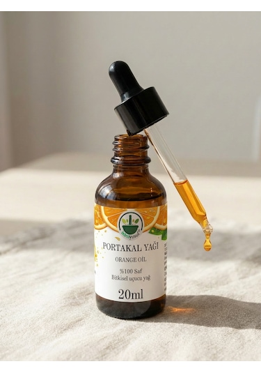 Portakal Uçucu Yağı Orange Essential Oil Sweet Orange Citrus Sinensis Saf Doğal 20 Ml 20 ML