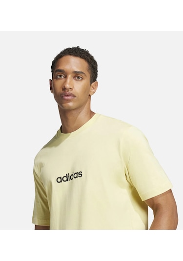 Adidas Sportswear Essentials Linear Single Jersey Short-sleeve Erkek Tişört Je9003