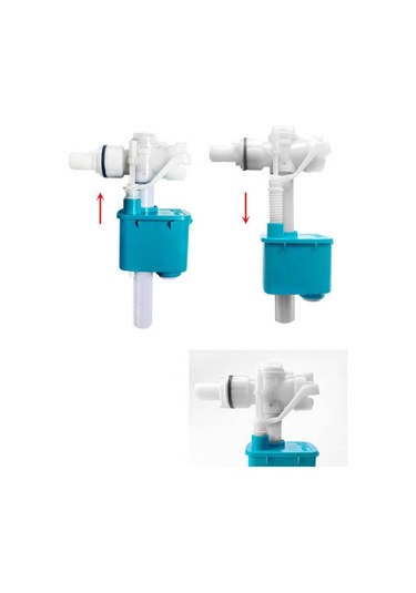 Suntek Banyo Tarafı Girişi Için Valf Montaj Onarma Kısmı Beyaz