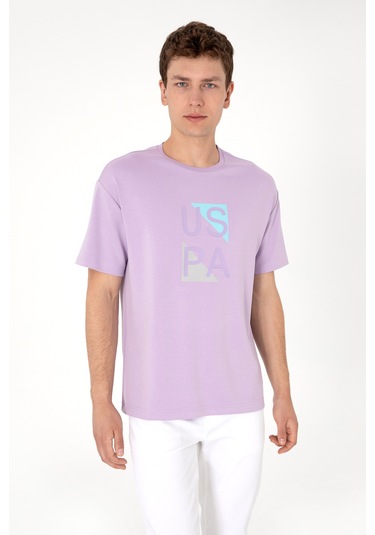 U.s. Polo Assn. Erkek Lila Tişört 50299882-vr034 Lila