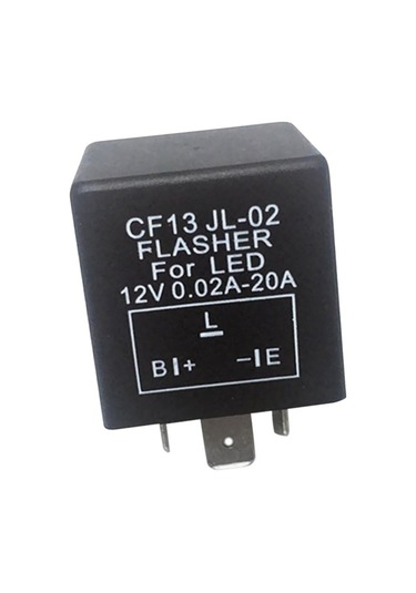 Suntek Cf13 Jl-02 3-Pin Led Flaşör Rölesi Araba Dönüş Sinyali