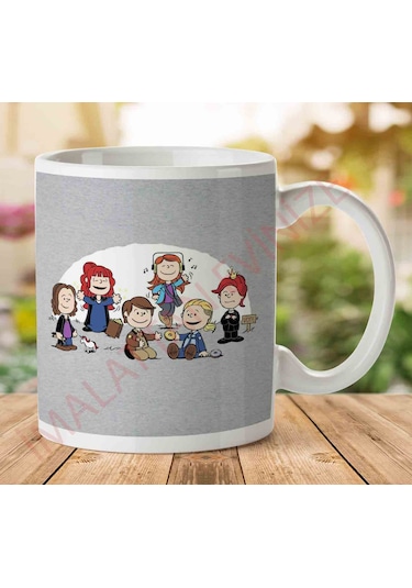 1-2202 The Supernatural Girls Peanuts İki Tarafı Baskılı Kupa Bardak.jpg