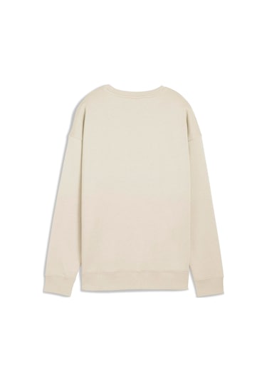 Puma Ess Small No. 1 Logo Rela Krem Kadın Sweatshirt Bej