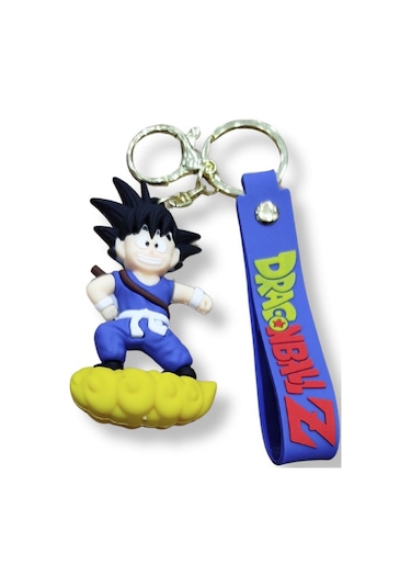 Dragon Ball Z Goku Nimbus Bulutu Temalı 3d Figürlü Anahtarlık - 1 Adet