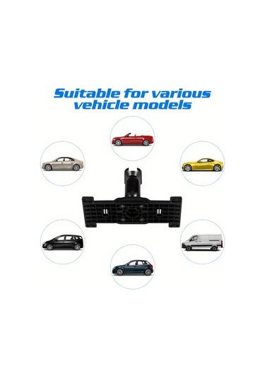 Dashanshop Siyah Araç İç Dikiz Aynası Braketi - Aletsiz Montaj Dvr Kameraya Uyumlu