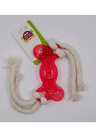 Ans Köpekler İçin İpli Jel Kemik Diş Kaşıma Isırma Oyuncak 48 CM