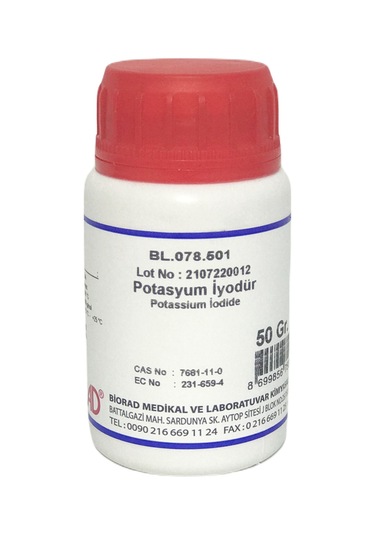 Biorad Potasyum İyodür (KI) 50 G