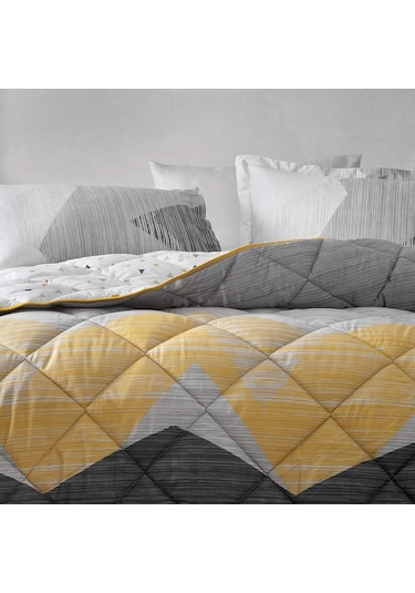 Yataş Bedding Aden Çift Kişilik Uyku Seti - Gri (517942703) Gri