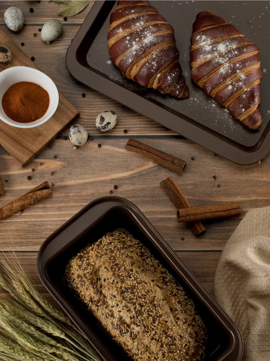 Regent İnox Fırın Kabı Seti 229483938 Kahverengi