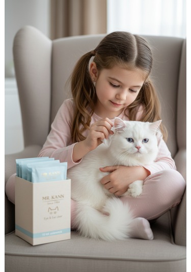 Kedi & Köpek Göz & Kulak Hijyen Bakım Seti Mr.kann