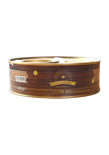 Gökmen Süzme Çiçek Balı Teneke (850 gr.)