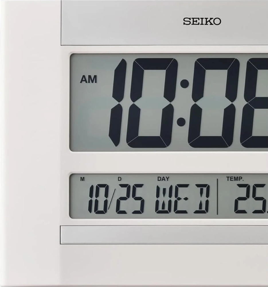 Seiko Clock Qhl088w Masa Saati Beyaz