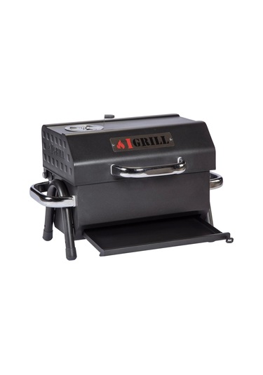 Igrıll Barbekü Cube 402 Mm Kömürlü Mangal Siyah