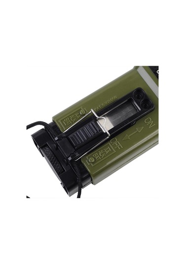 American Ms-2000 İşlevsel Olmayan Hayatta Kalma Kask Işığı: Açık Hava Can Kurtarma Ve Sinyal Lambası Haki