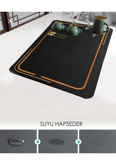 Sihirli Tezgah Üstü Bulaşık Yıkama Matı 40x50 Cm