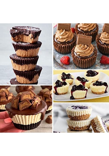 Soulader Silikon Mini Tart Kalıbı, Fıstıklı Fincan Kek Kalıbı, Isırık Muffin Ve Çikolata Şekillendirme Tava Seti Diğer