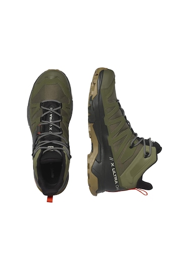 Salomon L41739800 X Ultra 4 Mid Gtx Outdoor Ayakkabı Haki