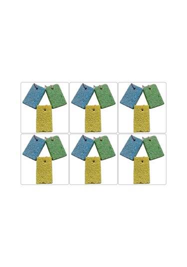 Derma Naturel Ponza Topuk Taşı Ms-33 6 Lı Set