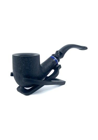 Dapper Bent Billiard Briar Gül Kökü 9 Mm Filtreli El Yapımı Pipo - 2638