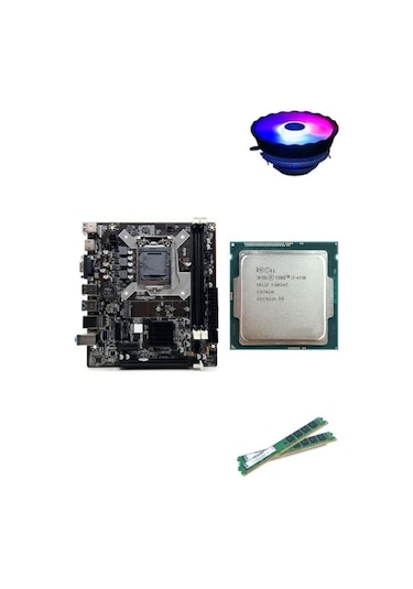 Rbd1005 İ7 4790 / 16gb Ram / Cpu Fan / 1150 Pin Anakart Bundle Set