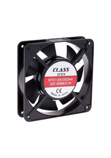 120x120x25 AC 220V Aksiyel Fan - Class