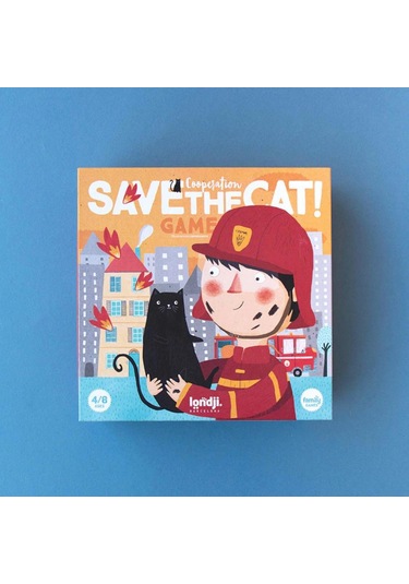 Londji Game Kutu Oyun Save The Cat / Kutu Oyunu Kediyi Kurtar Canlı Renkler