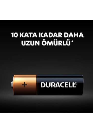 Duracell Alkalin AA Kalem Pil 1,5V 4'lü Paket (LR6 / MN1500)