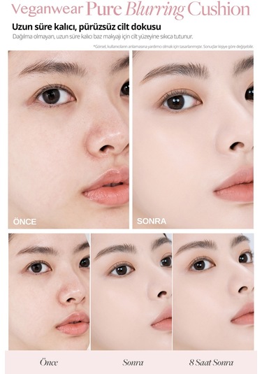 Clio Veganwear Pure Blurring Cushion+ Refill SPF50+ 3 Linen