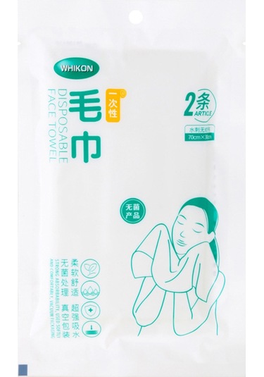 Fosenze Seyahat İçin 2'li Vakum Paketli Tek Kullandım Hijyenik Yıkama Bezi - Yumuşak Nonwoven, Hızlı Kuruyan, Kalın Yapı, Ev-ofis-seyahat Uygun Diğer