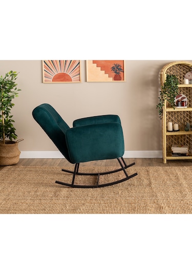 Pafu Kono Tv / Dinlenme / Baba / Emzirme Koltuğu Sallanan Sandalye - Petrol