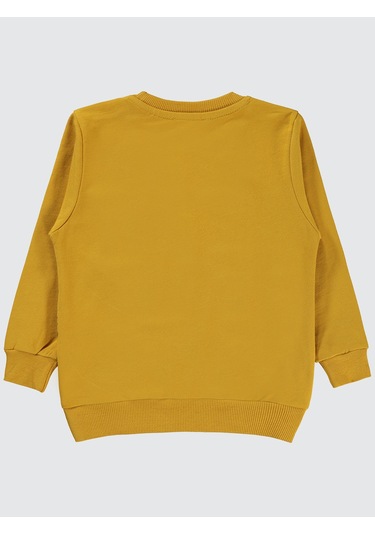Tom And Jerry Erkek Çocuk Sweatshirt 2-5 Yaş Hardal