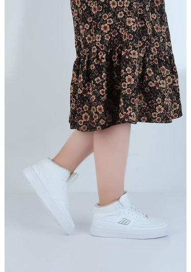 Mp 232-1290zn Kadın Basket Spor Ayakkabı Beyaz