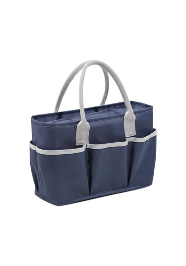 Piknik, Yürüyüş, Ofis, Yeşil Lacivert İçin Yalıtımlı Rahat Sıcak Soğuk Gıda Termal Çantası Çok Renkli