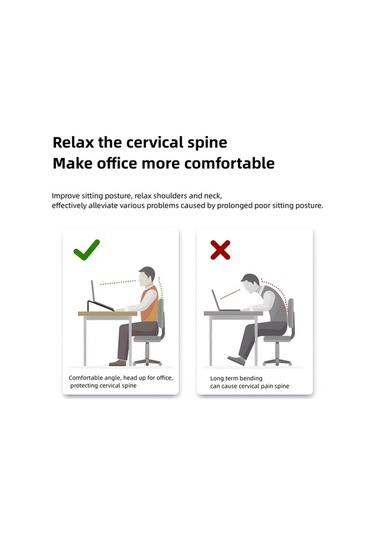 Ebitda Alüminyum Alaşımlı Katlanabilir Dizüstü Bilgisayar Standı - Siyah Dizüstü Soğutma Braketli, Omurga Destekli, Taşınabilir, 17,3 Uygun