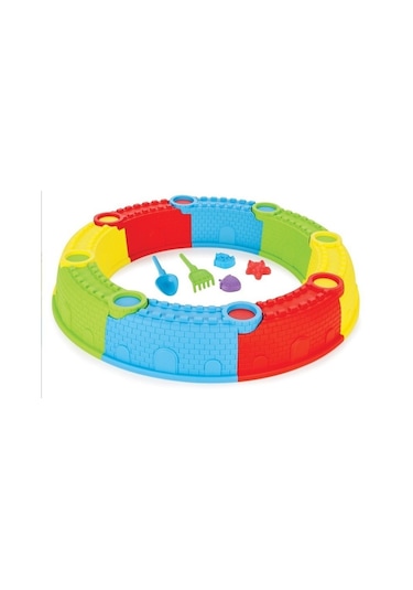 Pilsan 06-306 Kale Kum Kalıbı Park Bahçe Oyuncakları (TEŞHİR)