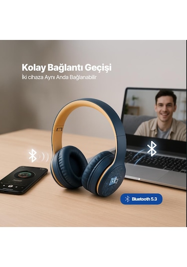 Ttec 2KM157 Soundlife On Bluetooth 5.3 Kulak Üstü Kulaklık