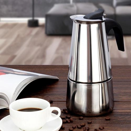 Paslanmaz Çelik Cezve Mocha Espresso Latte Percolators Soba Kahve Makinesi Pot Kahve Aracı Latte Stopetop Kahve Tencereler
