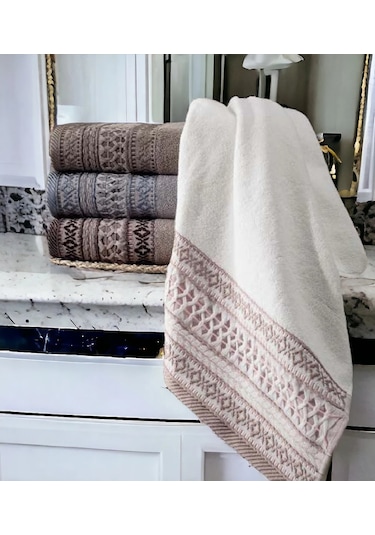 Otantik 4lü El-yüz Havlusu 50x90 Cm Asorti Karışık