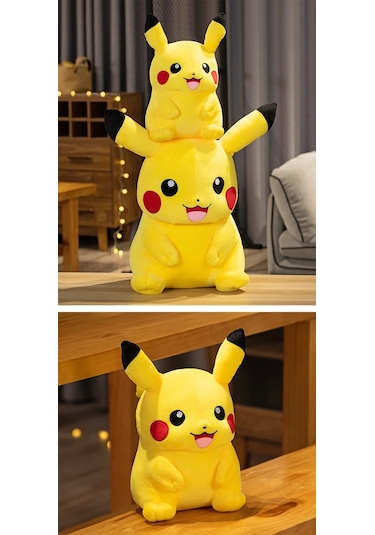 Pikachu İthal Lisanslı 30cm Peluş Oyuncak Figür