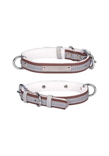 Cl181k Pet Yumuşak Yansıtmalı Tasma For M Velvet Bottom Red Kırmızı For M Velvet Bottom Blue Mavi For M Velvet Bottom Black Siyah For M Velvet Bottom Brown Kahverengi Sarı