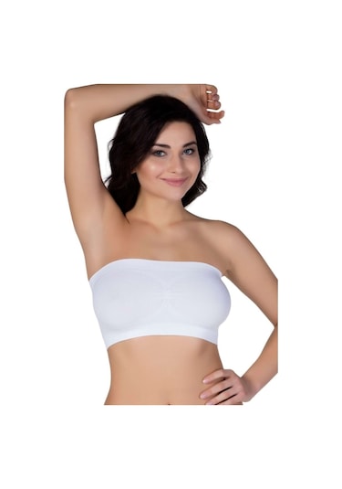 Form Angel Toparlayıcı Straplez Büstiyer Sütyen Pedli 5313