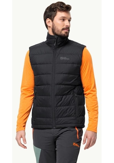 Jack Wolfskin Ather Down West Erkek Kaz Tüyü Yelek-1207691blk 001