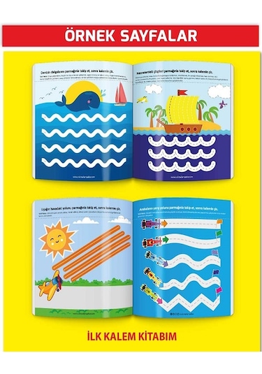 2-4 Yaş Mucit Karınca Yaz-Sil Kitaplar-1