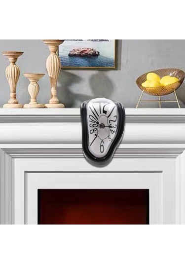 Suntek Magideal Erime Saat Duvar Süsleme Moda Dekoratif Siyah Arapça Siyah