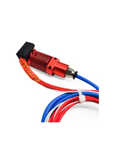 Reedark "cr-10s Pro Uyumlu 24v Ekstruder Uç Seti - 0.4mm Nozul, 40w Isıtıcı, Silikon Kılıf"