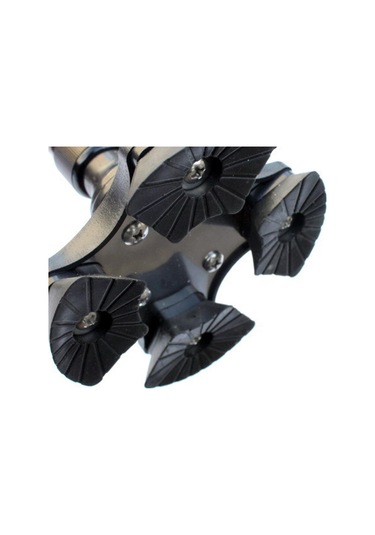 Dolıty Yürüme Bastonu Rahat Tutuş Teleskopik Hafif Siyah Siyah