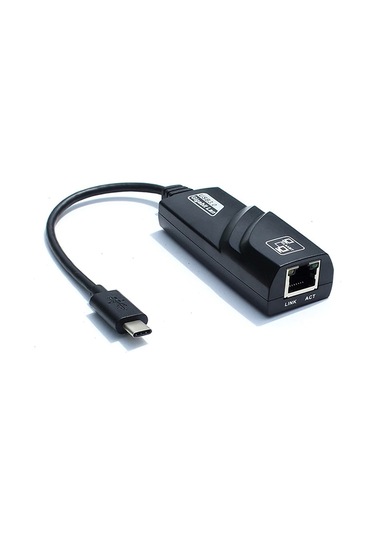 Type-c Usb Rj45 Ethernet Gigabit Çevirici Adaptör Type C Rj45 3.1