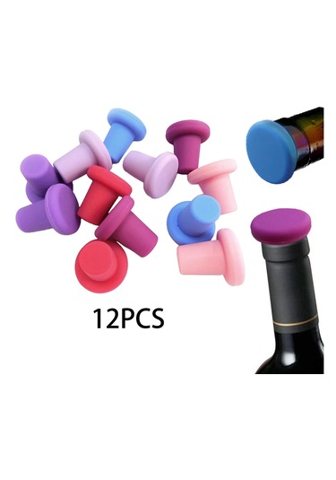 Suntek Mutfak Restoranı Için Mühürlü Şarap Stoper Fişi Çok Renkli