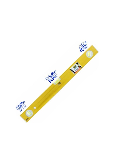 Bts Profesyonel Alüminyum Su Terazisi Sarı 40 Cm 12404