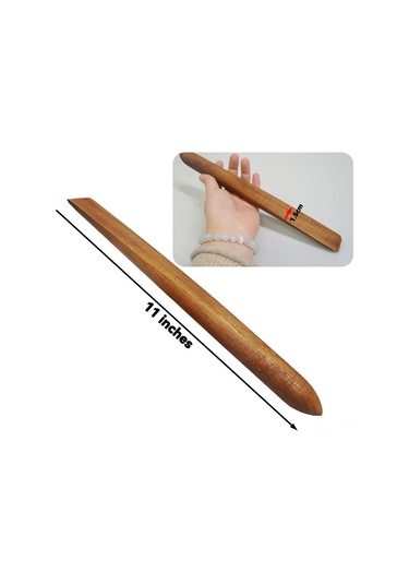 Skycity 28cm Akasya Ahşap Hamur Karıştırıcı - Ev Fırıncıları İçin Pratik Kuchen Spatula, Sourdough Ve Un Karıştırma Aracı Ahşap